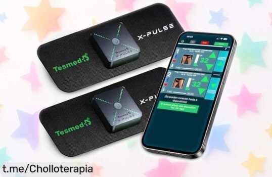 Electroestimulador muscular inalámbrico Tesmed XPulse: ¡mejora tu entrenamiento al instante con una rebaja que no podrás dejar pasar! Activa tus músculos y siente la diferencia hoy mismo.