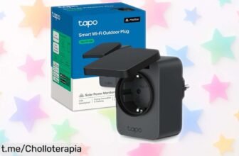 Enchufe inteligente Tapo P410M para exterior: controla tu energía desde tu móvil y voz, ¡rebajado a un precio brutal perfecto para tener todo listo en la terraza!