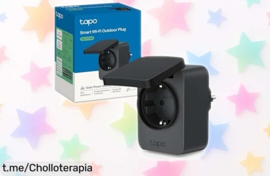 Enchufe inteligente exterior Tapo P410M a prueba de lluvia y polvo, controla tu consumo desde la app: ¡un ofertón que no puedes dejar escapar!