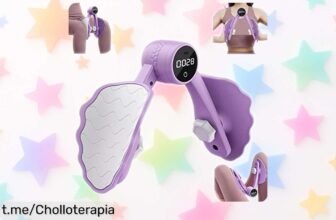 Entrenador de cadera y músculos pélvicos HUYIWEI con pantalla LCD a precio rebajado, ¡tonifica tu cuerpo cómodamente en casa y siente la diferencia ahora mismo!