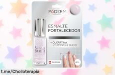 Esmalte fortalecedor de uñas PODERM: repara y protege con biotina y queratina a un precio loco que hará brillar tus manos y pies como nunca antes. ¡No esperes más para lucirlas!