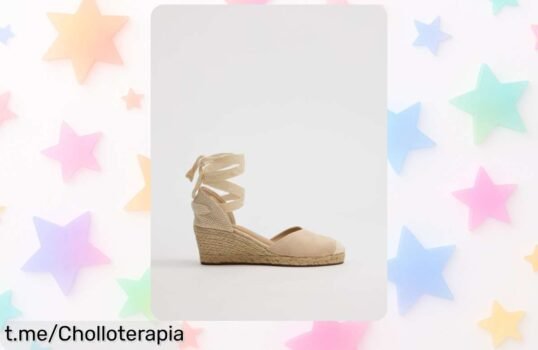 Esparteñas de cuña baja con suela de yute perfectas para lucir trendy a un precio escandaloso que no se repetirá, ¡no te quedes sin las tuyas!