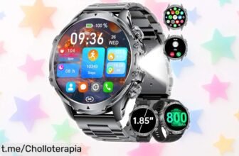 Espectacular reloj inteligente LIGE para hombre con funciones deportivas, batería de 10 días y linterna LED; ¡no dejes pasar este chollo imperdible para darle caña al deporte!