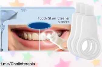 Esponja de limpieza dental portátil que elimina manchas y deja tus dientes brillando; ¡ofertón a un precio irreal, no te quedes sin la tuya!