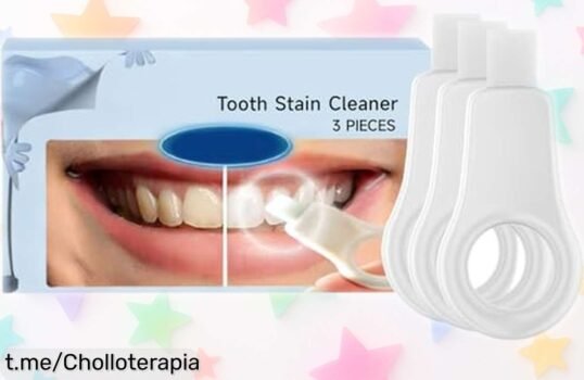 Esponja de limpieza dental portátil que elimina manchas y deja tus dientes brillando; ¡ofertón a un precio irreal, no te quedes sin la tuya!