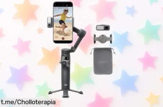 Estabilizador DJI Osmo Mobile 7P con brazos extensibles y micrófono integrado, ahora a un precio que no te lo crees, ¡graba como un pro y captura recuerdos inolvidables!