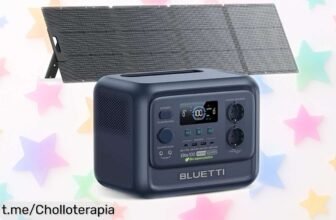 Estación de energía portátil Bluetti Elite 100 V2, ¡ahora con un chollo increíble que te dará poder donde quieras! La luz nunca se apagará en tu vida.