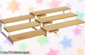 Estantería para especias apilable SONGMICS: ordena tu cocina y aprovecha el espacio con este chollo que nunca has visto, ¡no dejes pasar esta oportunidad única!