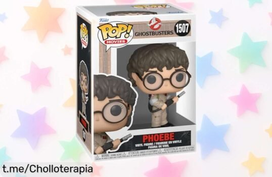 Figura Funko Pop! de Phoebe en Ghostbusters: ¡ofertón imperdible para los fans, un detalle único que hará brillar tu colección! No te lo pienses más y asegúrate de tenerla ya.