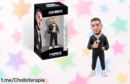 Figura coleccionable de Omar Montes con caja molona: consigue ya la actitud del cantante a un precio brutal que no vas a querer dejar escapar. ¡Hazla tuya hoy mismo!