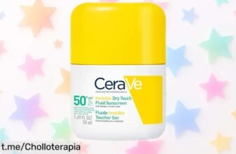 Fluido protector CeraVe para el rostro que controla brillos y protege del sol, ¡ofertón increíble para lucir radiante todo el día sin preocupaciones!