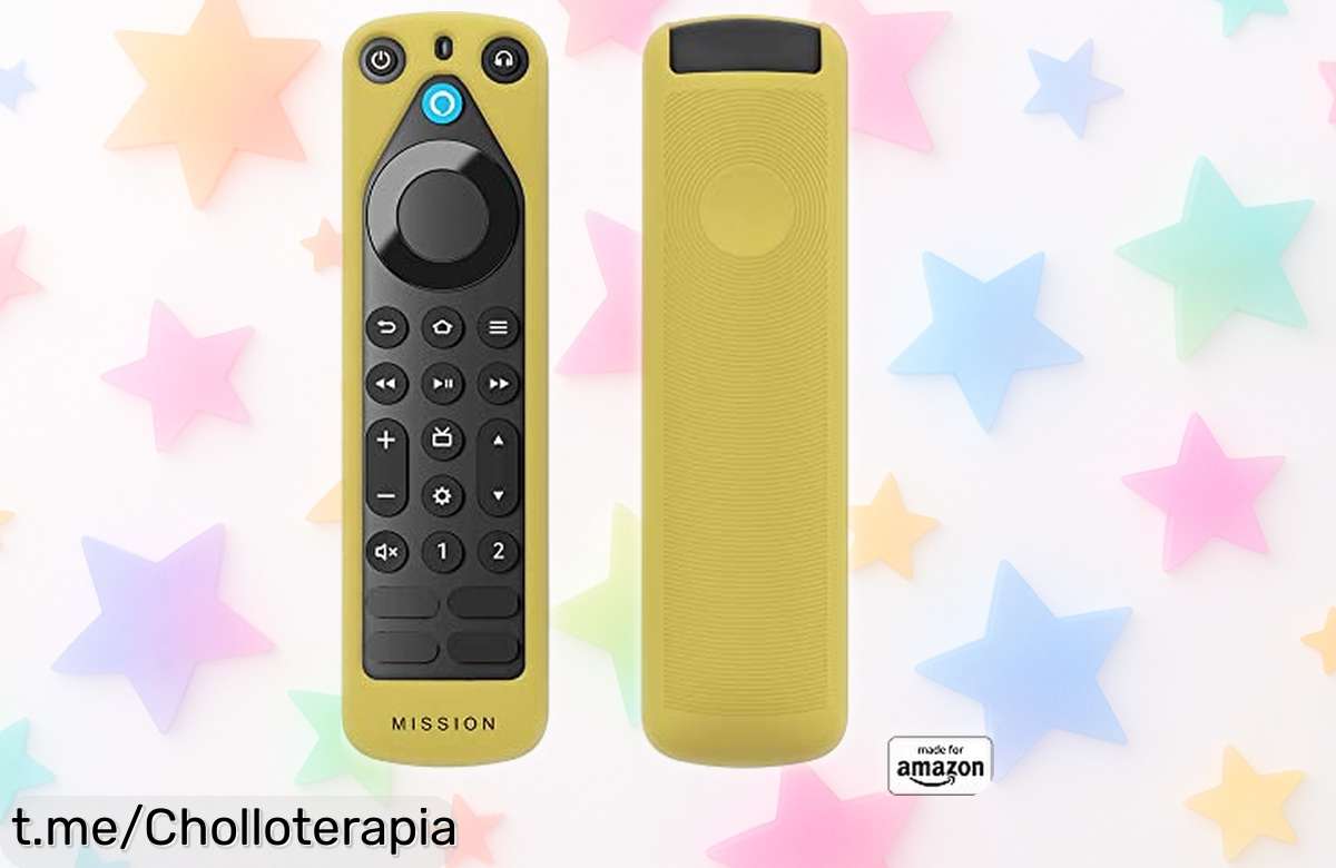 Funda para mando Alexa Pro 2022: protege, mejora el agarre y añade color a tu vida por un precio loco que no te querrás perder. ¡Consíguela antes de que desaparezca!