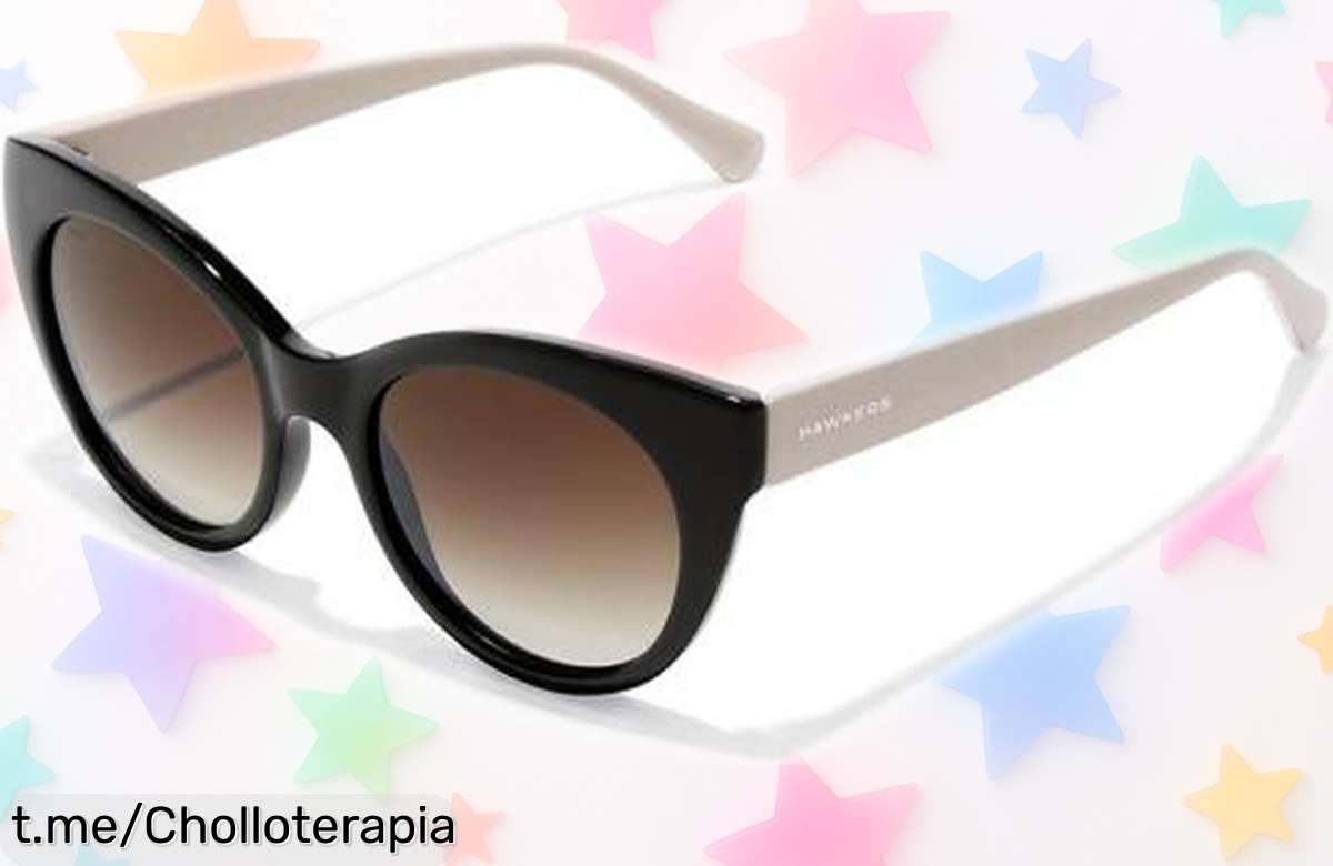 Gafas de sol unisex Hawkers Divine a precio locura, ¡protégete del sol mientras luces espectacular y marcando tendencia! No te quedes sin las tuyas.