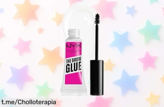 Gel fijador de cejas NYX The Brow Glue, la solución perfecta para mantener tus cejas impecables hasta 16 horas. ¡Aprovecha este precio tirado y dale un toque mágico a tu mirada ya!