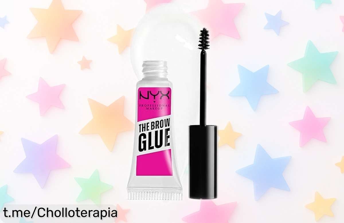 Gel fijador de cejas NYX The Brow Glue, la solución perfecta para mantener tus cejas impecables hasta 16 horas. ¡Aprovecha este precio tirado y dale un toque mágico a tu mirada ya!