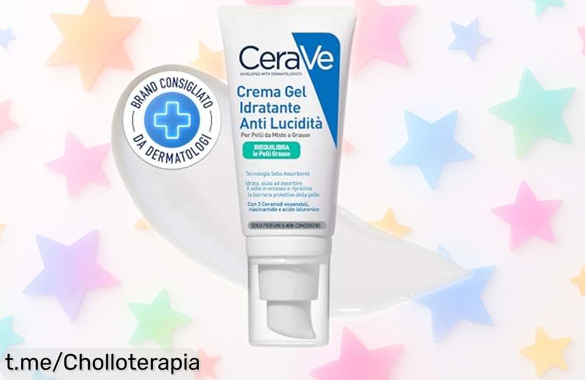 Gelcrema hidratante CeraVe Oil Control a precio loco, controla el brillo y ofrece frescura todo el día. ¡No te quedes sin esta oferta increíble!