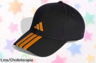 Gorra unisex de adidas con nuevo logo a precio brutal: solo hoy siente la frescura del algodón 100% y llévatela antes que se agote. ¡No te quedes sin la tuya!