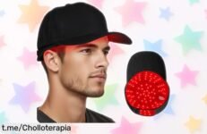 Gorro láser GOURIXIN que potencia el crecimiento del pelo y refuerza tus folículos, oferta temporal que no querrás dejar pasar para lucir una melena increíble.