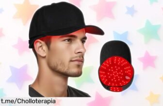 Gorro láser GOURIXIN que potencia el crecimiento del pelo y refuerza tus folículos, oferta temporal que no querrás dejar pasar para lucir una melena increíble.