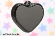 Grabadora en forma de corazón con 4 GB, activada por voz y reducción de ruido: ¡llevate este chollo irresistible que captura cada momento importante!