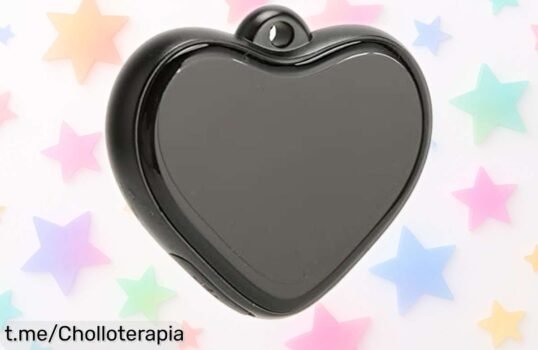 Grabadora en forma de corazón con 4 GB, activada por voz y reducción de ruido: ¡llevate este chollo irresistible que captura cada momento importante!