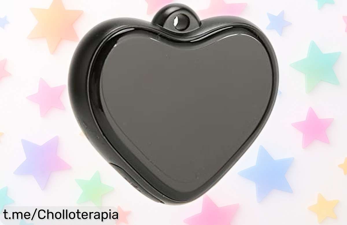 Grabadora en forma de corazón con 4 GB, activada por voz y reducción de ruido: ¡llevate este chollo irresistible que captura cada momento importante!