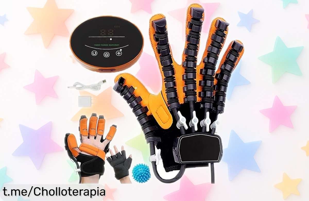 Guante de rehabilitación GAOXIAO que transforma tu recuperación en un juego, ajustable a tu ritmo y con un precio tan bajo que parece un sueño. ¡No dejes escapar esta oportunidad!