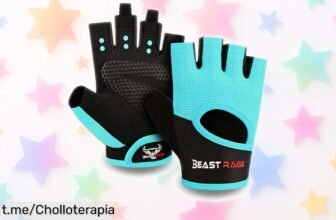 Guantes de fitness BEAST RAGE para que entrenes sin sudar y con un agarre increíble, ¡aprópiate de este precio espectacular antes de que se acabe!