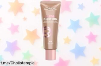 Iluminador ligero L’Oréal Paris Lumi Glotion que da brillo natural al instante, ¡no te pierdas este ofertón que hará brillar tu piel como nunca!