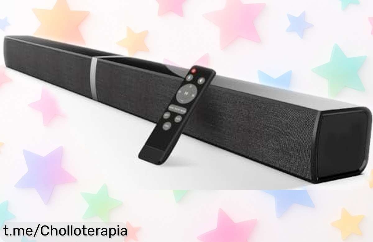 Impresionante barra de sonido HoYLluDLL 2.0 con separadores que te dejará boquiabierto disfrutando del cine en casa, ¡no hay tiempo que perder!