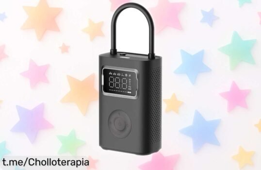 Impresionante compresor de aire portátil Xiaomi que infla rápido y fácil, ¡te lo llevas de chollo a un precio increíble solo por tiempo limitado! ¡No te quedes sin el tuyo!