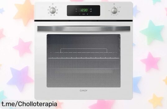 Impresionante horno multifunción Candy Idea F IDC B605 L, ¡rebajado y listo para que cocines como un chef en casa! No te quedes sin el tuyo y dale sabor a tus platos.
