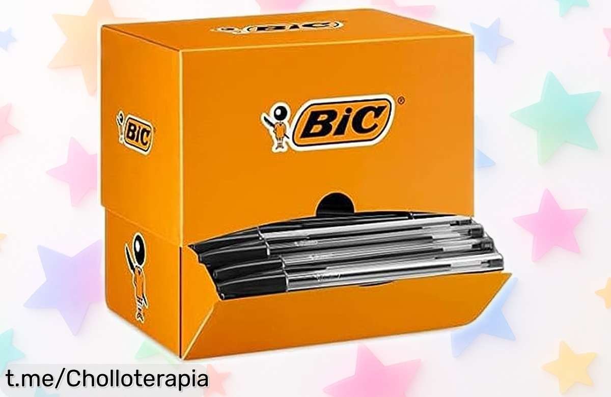 Impresionante lote de 150 bolis BIC Cristal Original, ¡precio rebajado que nunca habías visto! No dejes que falten en tu libreta y hazte con ellos ya antes de que se agoten.