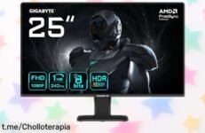 Impresionante monitor gaming GIGABYTE GS25F2A de 25” a precio regalado, velocidad insuperable y calidad HDR para jugar como un pro. No dejes pasar esta oportunidad única ya mismo.