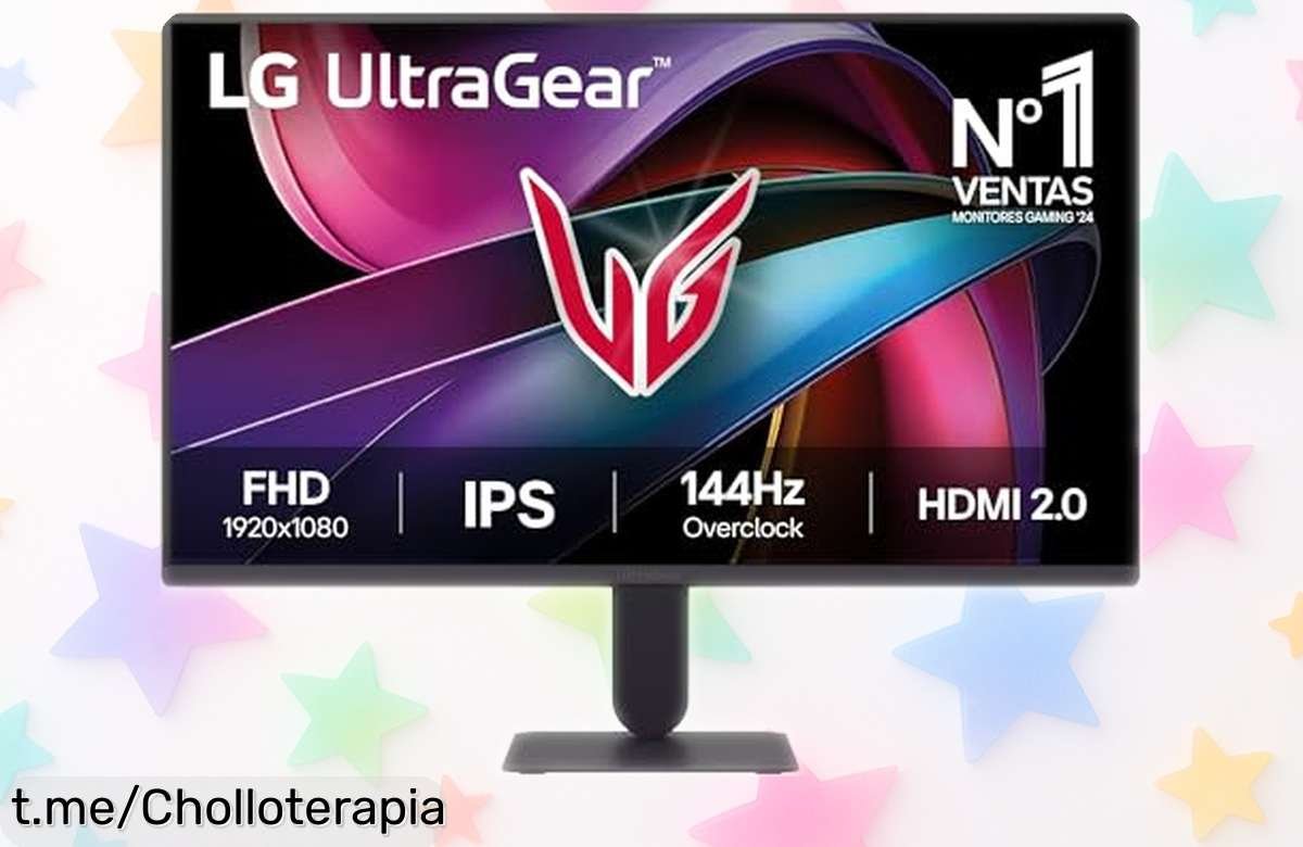 Impresionante monitor gaming LG 24G411AB, ultrarrápido y sin cortes: ¡un ofertón que no podrás dejar escapar para llevar tu juego al siguiente nivel!