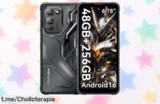 Impresionante móvil Blackview Fort 5 con pantalla enorme y doble SIM a un precio de escándalo que te hará disfrutar cada momento, ¡aprópiate del tuyo ahora mismo!