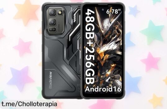 Impresionante móvil Blackview Fort 5 con pantalla enorme y doble SIM a un precio de escándalo que te hará disfrutar cada momento, ¡aprópiate del tuyo ahora mismo!