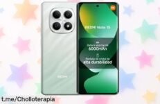 Impresionante móvil Xiaomi Redmi Note 15, pantalla AMOLED y cámara de 108MP a precio de risa; ¡no te quedes sin el tuyo antes que se acabe!