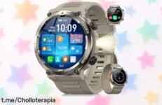 Impresionante reloj inteligente Blackview para hombre con pulsómetro y oxímetro, mejor precio nunca visto; ¡aprovéchalo antes de que se agote!