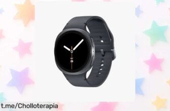 Impresionante reloj inteligente Samsung Galaxy Watch8 para cuidar tu salud y deporte; ¡ofertón única que no puedes dejar pasar hoy mismo!