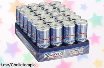 Impresionantes 24 latas de bebida energética Powerking a precio de risa, ¡no puedes dejar escapar esta oportunidad! Recarga tu energía y compártelo con amigos hoy mismo.
