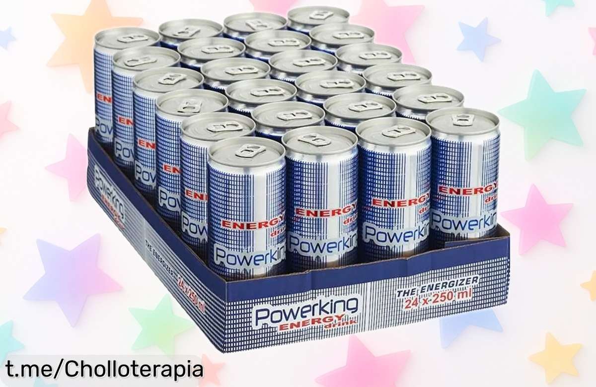 Impresionantes 24 latas de bebida energética Powerking a precio de risa, ¡no puedes dejar escapar esta oportunidad! Recarga tu energía y compártelo con amigos hoy mismo.