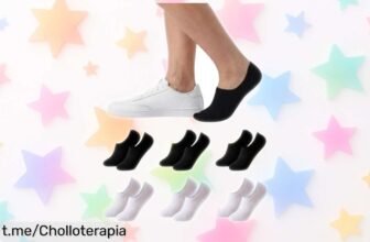 Impresionantes calcetines invisibles Balseti para mujer, un chollazo en pack de 6 pares que no se escapan ¡Aprovecha esta locura antes que vuelen!