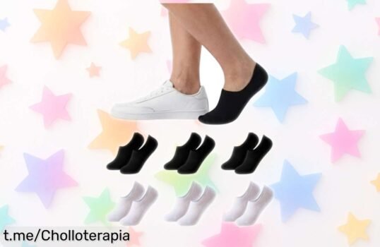 Impresionantes calcetines invisibles Balseti para mujer, un chollazo en pack de 6 pares que no se escapan ¡Aprovecha esta locura antes que vuelen!