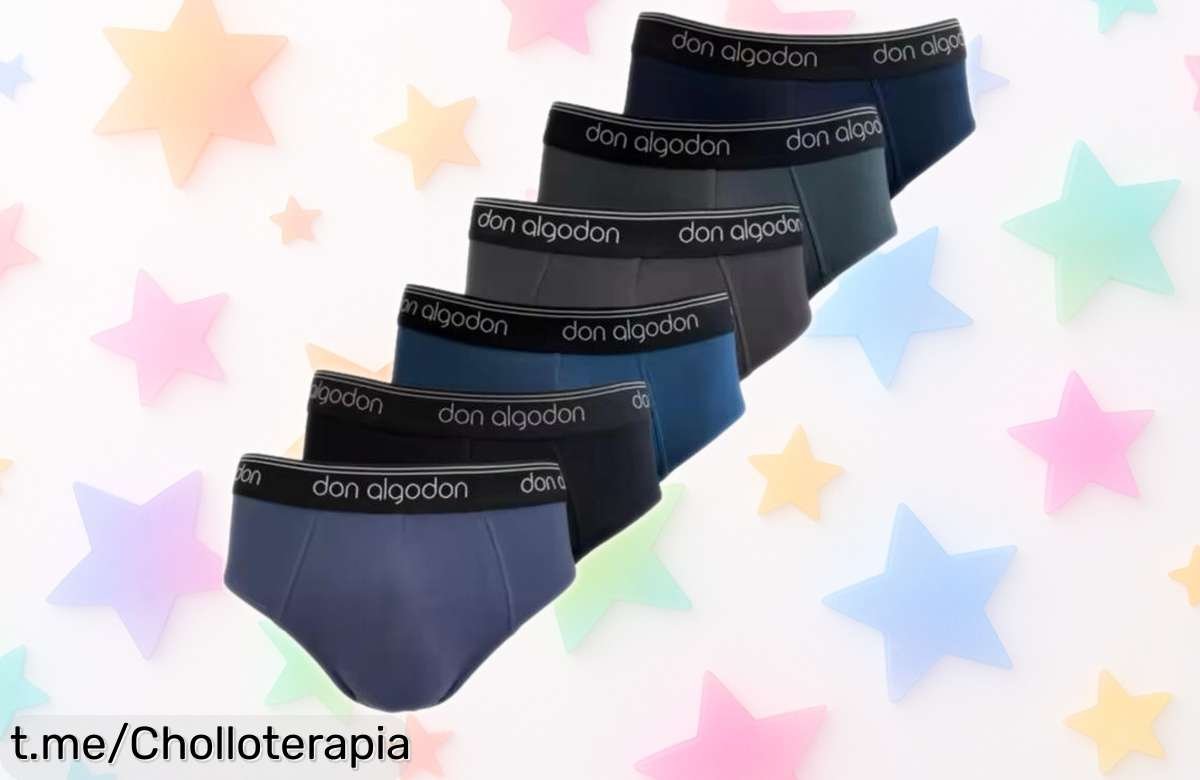 Impresionantes slips de algodón Don Algodón: tu oportunidad para renovar la ropa interior con un ofertón a precio tirado, ¡no lo dejes pasar y siente la suavidad cada día!