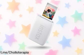 Impresora fotográfica Instax Mini Link 3 que imprime al instante y crea collages súper originales a un precio de locura que no puedes dejar pasar. ¡Hazte con la tuya ya!