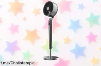 Impulsa tu bienestar con el ventilador de pie Cecotec Energysilence 2400 Cyclone, ¡un super chollo para disfrutar del fresquito sin moverte!