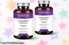 Impulsa tu energía con el pack de magnesio Complex de Nutralie, ¡un ofertón que te revitaliza y cuida tu cuerpo sin esfuerzo!