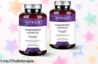 Impulsa tu energía con el pack de magnesio Complex de Nutralie, ¡un ofertón que te revitaliza y cuida tu cuerpo sin esfuerzo!