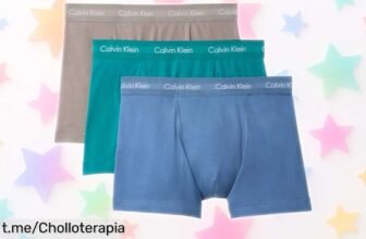Impulsa tu estilo con el pack de 3 bóxers Calvin Klein, diseño exclusivo y calidad increíble a un precio rebajado que no puedes dejar escapar. ¡Hazte con ellos ya!